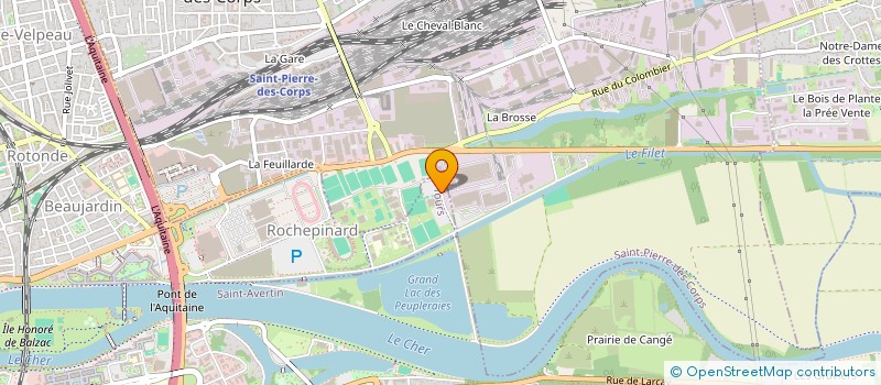 localisation de l'entreprise TOURS GLACONS à TOURS