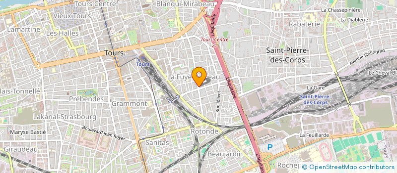 localisation de l'entreprise TOURS GRAVURES  TOURS