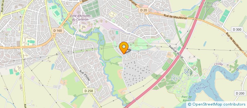 localisation de l'entreprise TOURS IMMO à CHOLET