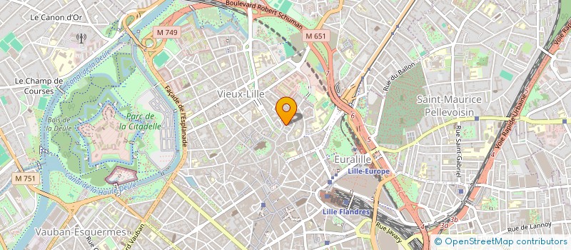 localisation de l'entreprise TOURS INVESTIM SARL à LILLE