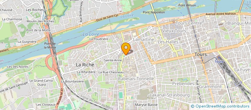 localisation de l'entreprise TOURS MICRO CLUB à TOURS