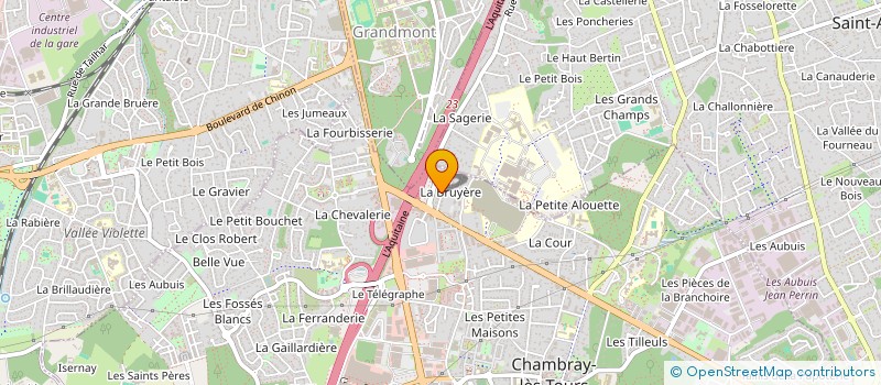 localisation de l'entreprise TOURS'N AVENTURE  TOURS