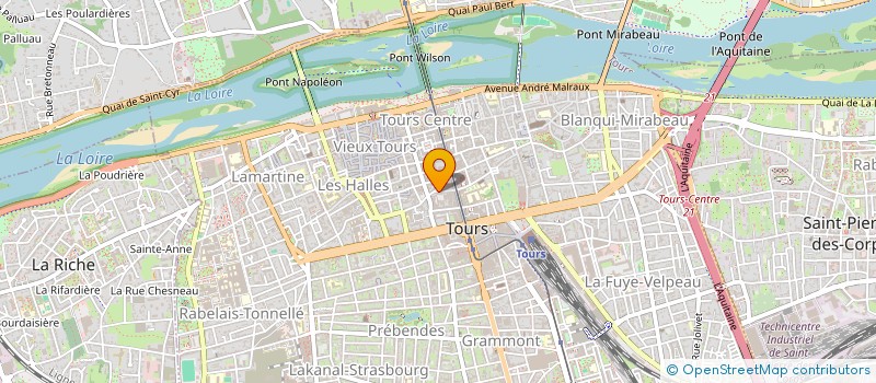 localisation de l'entreprise TOURS'N CYCLES  TOURS