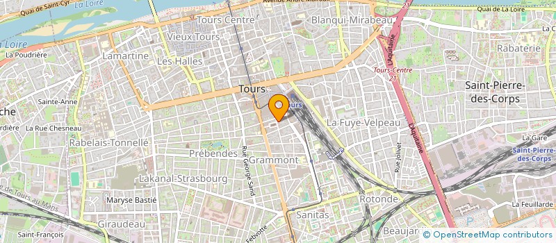 localisation de l'entreprise TOURS' N DANSE  TOURS