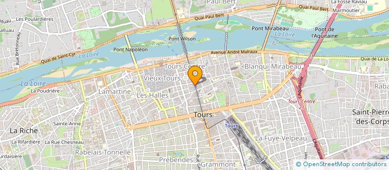 localisation de l'entreprise TOURS'N'RIDERS  PARCAY-MESLAY