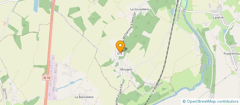 localisation de l'entreprise TOURSINVEST  ITEUIL