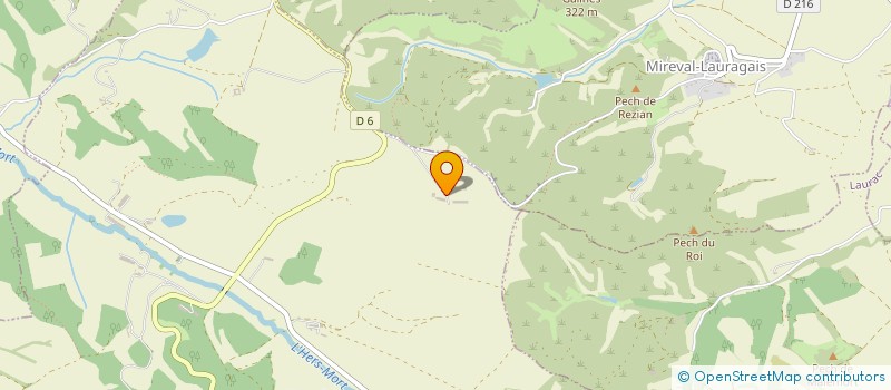 localisation de l'entreprise TOURTEL'OC  FONTERS-DU-RAZES