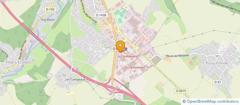 localisation de l'entreprise TOURVILLE AMEUBLEMENT à BARENTIN