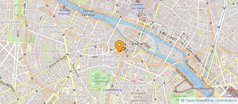 localisation de l'entreprise TOURVILLE PRODUCTIONS  PARIS