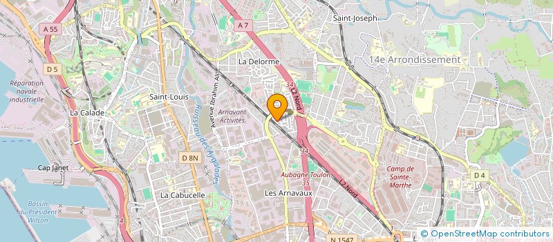 localisation de l'entreprise TOUS A LA FERME à MARSEILLE