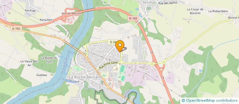 localisation de l'entreprise TOUS ART'ZIMUT - TA'Z  NIVILLAC