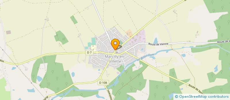 localisation de l'entreprise TOUS AU CHATEAU à LA FERTE-SAINT-AUBIN