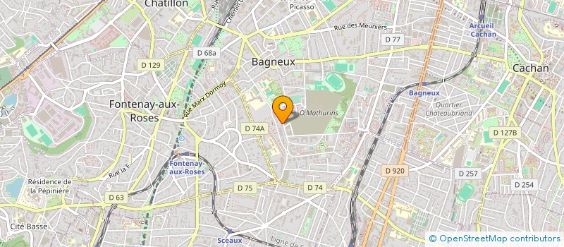 localisation de l'entreprise TOUS AU WEB à BAGNEUX