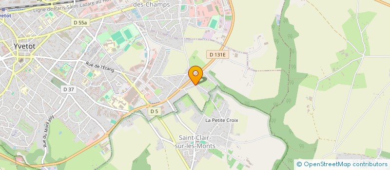 localisation de l'entreprise TOUS AVEC ALEXIS POUR PARIS 2024  YVETOT