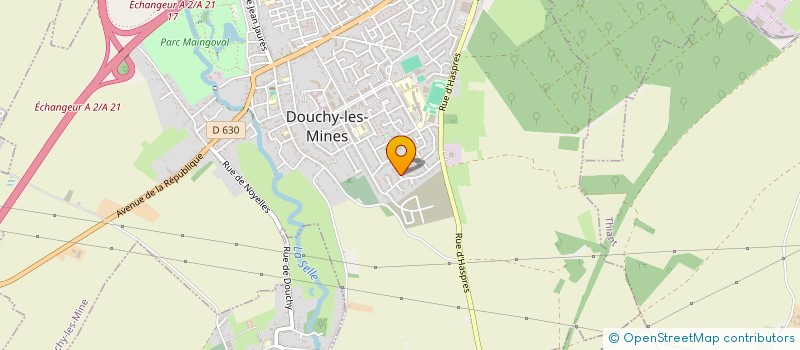 localisation de l'entreprise TOUS AZIMUTS DOUAI à DOUCHY-LES-MINES