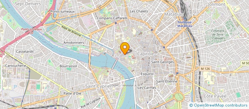 localisation de l'entreprise TOUS AZIMUTS OU L'ART EN LIBERTE à TOULOUSE