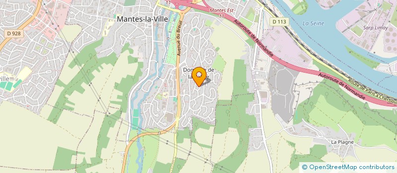 localisation de l'entreprise TOUS BESOIN à MANTES-LA-VILLE