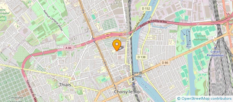 localisation de l'entreprise TOUS CAPE! à CHOISY-LE-ROI