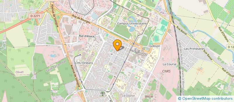 localisation de l'entreprise TOUS CONTRE LE MARIAGE FORCE ET LA VIOLENCE FAITE AUX FEMMES AFRICAINES DU LOIRET  ORLEANS