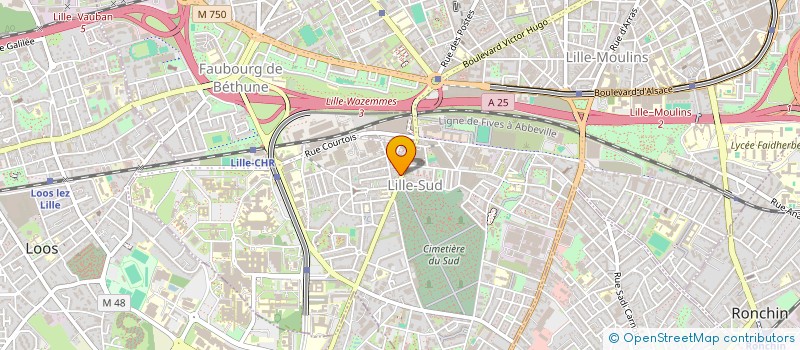 localisation de l'entreprise TOUS CORPS D'ETAT BATIMENT à LILLE