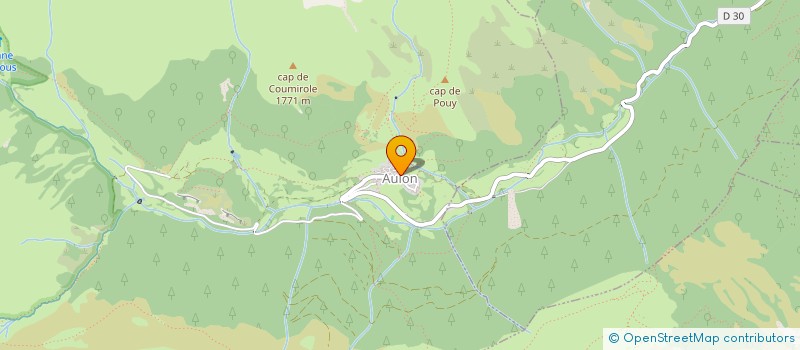 localisation de l'entreprise TOUS CRUS  AULON