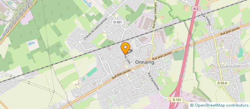 localisation de l'entreprise TOUS DERRIERE IRIS  ONNAING