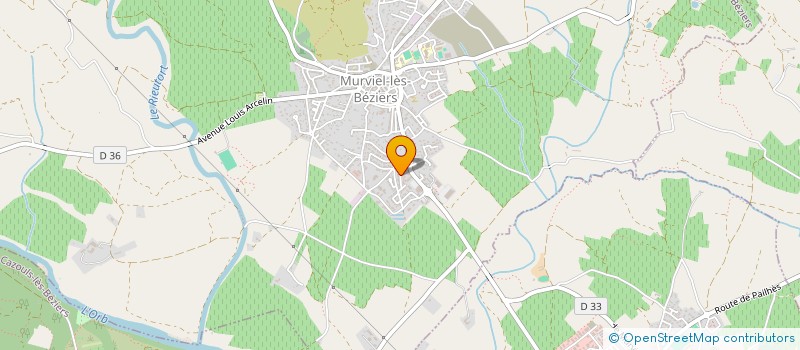 localisation de l'entreprise TOUS DYFFERENTS TOUS EGAUX A L'ECOLE à MURVIEL-LES-BEZIERS