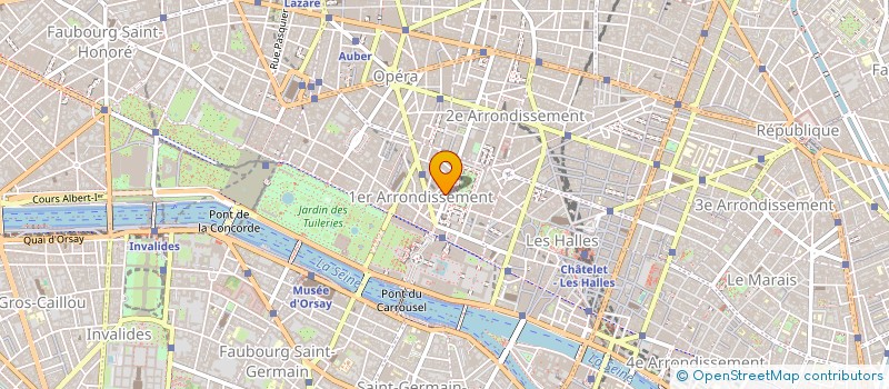 localisation de l'entreprise TOUS EGO PAR LE SPORT à PARIS