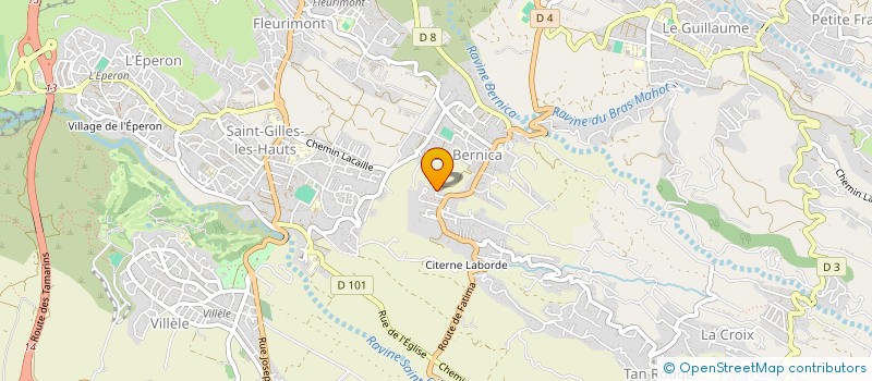 localisation de l'entreprise TOUS EN GRAND  SAINT-PAUL