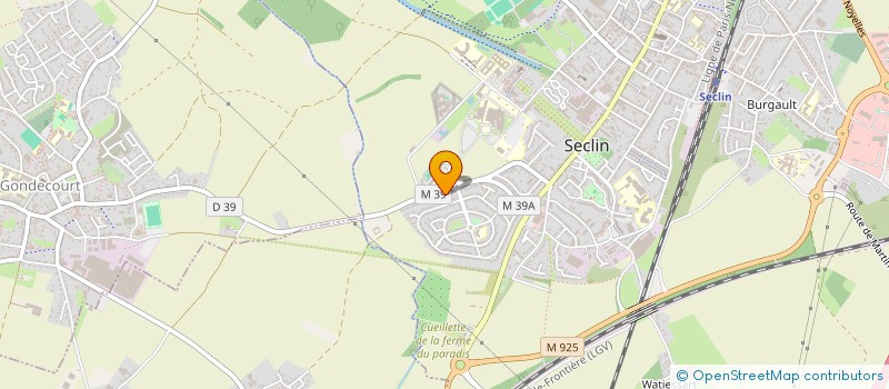 localisation de l'entreprise TOUS EN OR CONTRE LE CANCER PEDIATRIQUE  SECLIN