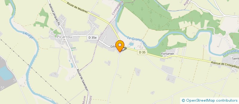 localisation de l'entreprise TOUS EN SABLE à CALMONT
