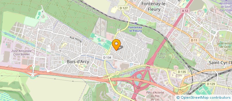 localisation de l'entreprise TOUS EN SCENE  BOIS-D'ARCY