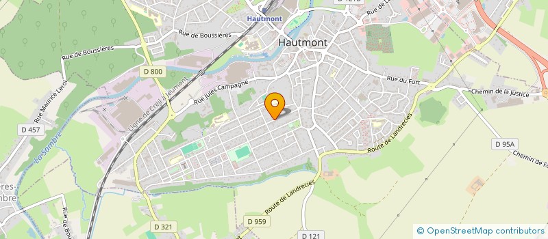 localisation de l'entreprise TOUS EN SCENE  HAUTMONT