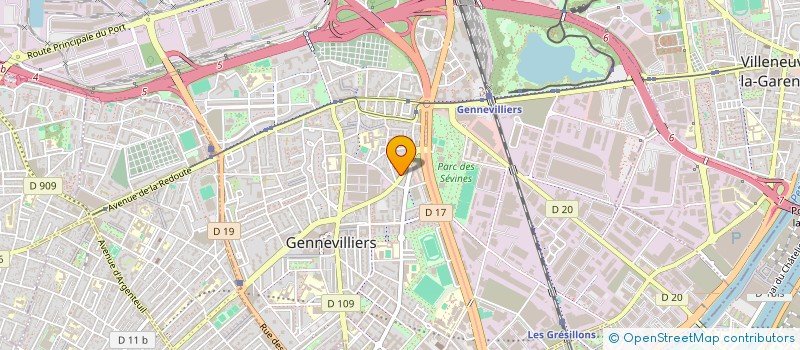 localisation de l'entreprise TOUS EN SEINE 2024 à GENNEVILLIERS