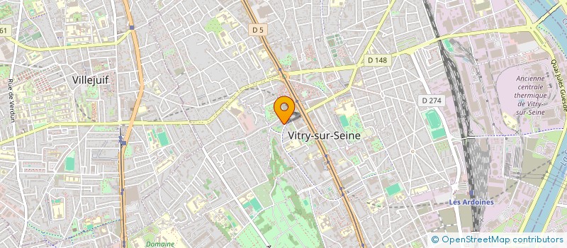 localisation de l'entreprise TOUS EN SELLE  VITRY-SUR-SEINE