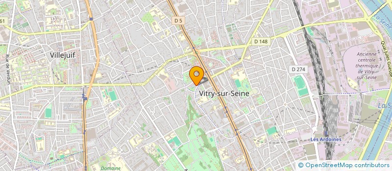 localisation de l'entreprise TOUS EN SELLE  VITRY-SUR-SEINE