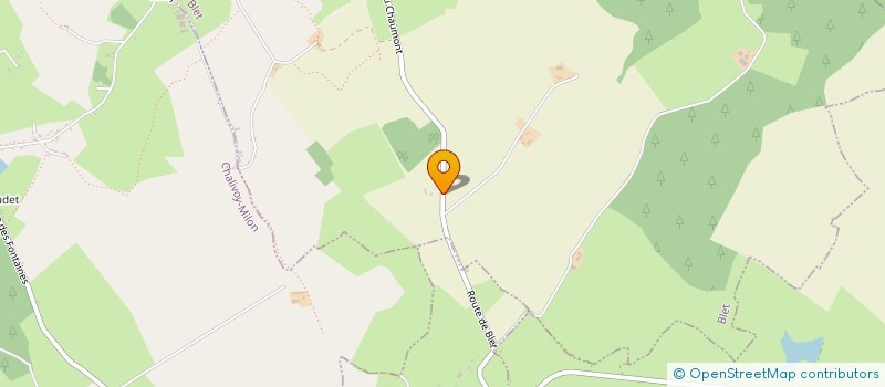 localisation de l'entreprise TOUS EN STAGE  BLET