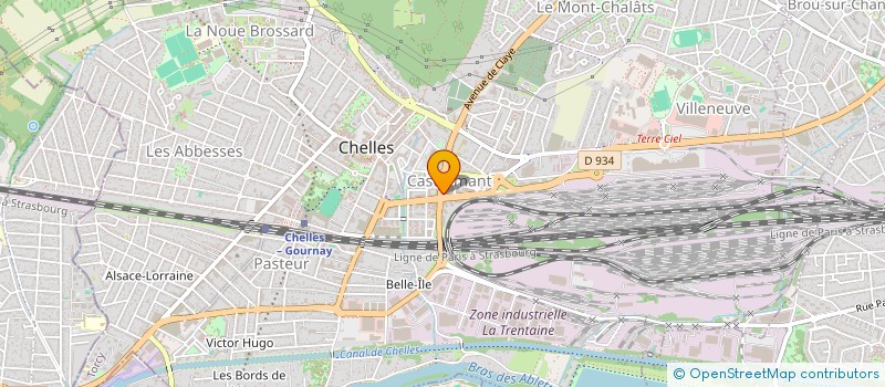 localisation de l'entreprise TOUS EN VIE  CHELLES