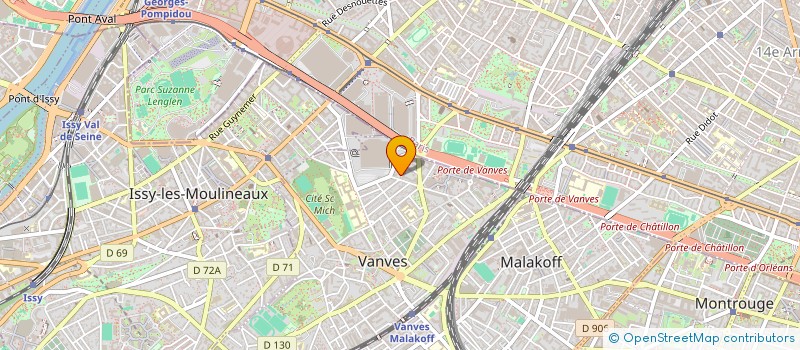 localisation de l'entreprise TOUS ENSEMBLE à VANVES