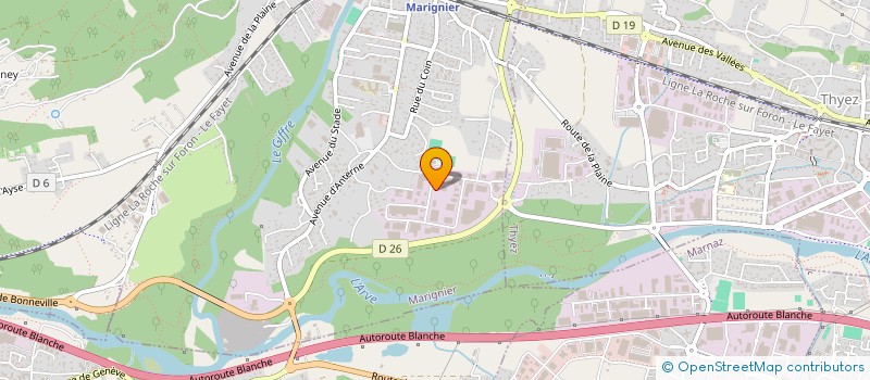 localisation de l'entreprise TOUS ENSEMBLE  MARIGNIER