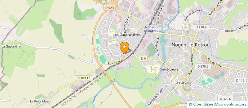 localisation de l'entreprise TOUS ENSEMBLE à NOGENT-LE-ROTROU