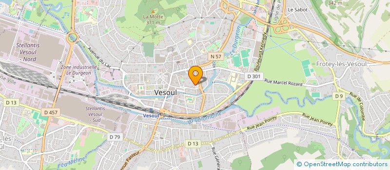 localisation de l'entreprise TOUS ENSEMBLE AU GEM à VESOUL