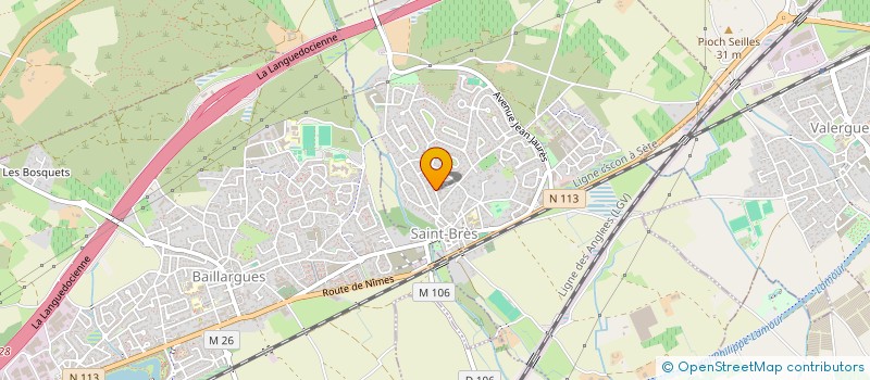 localisation de l'entreprise TOUS ENSEMBLE LUTTONS CONTRE LE CANCER  SAINT-BRES