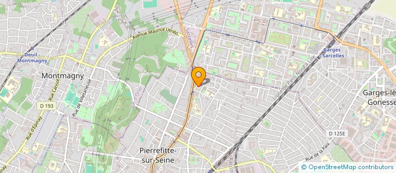 localisation de l'entreprise TOUS ENSEMBLE MAIN DANS LA MAIN à PIERREFITTE-SUR-SEINE