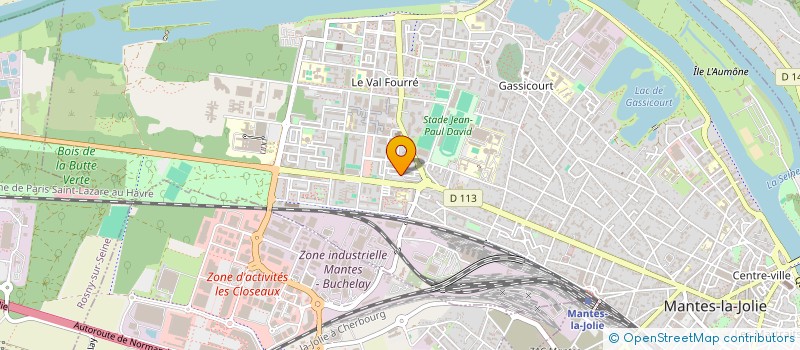 localisation de l'entreprise TOUS ENSEMBLE POUR LE FUTUR DE NDIEO  MANTES-LA-JOLIE