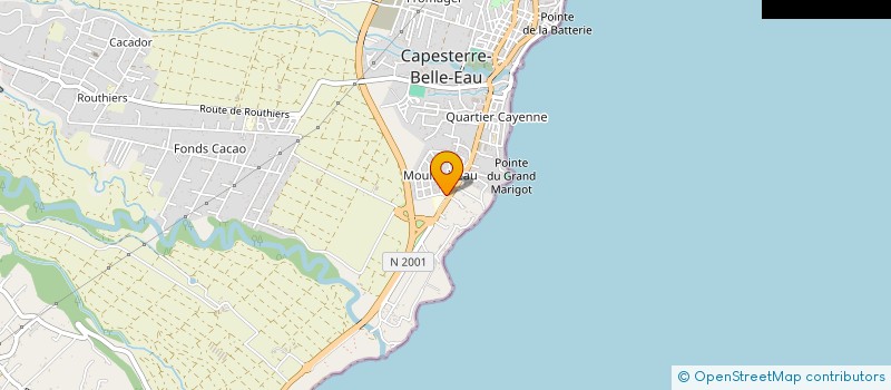 localisation de l'entreprise TOUS ENSEMBLE POUR UNE GENERATION A VOTRE SERVICE à CAPESTERRE-BELLE-EAU
