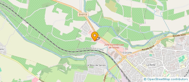 localisation de l'entreprise TOUS EX AEQUO à CARCASSONNE