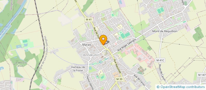 localisation de l'entreprise TOUS FELINS POUR L'AUTRE  ANNULLIN