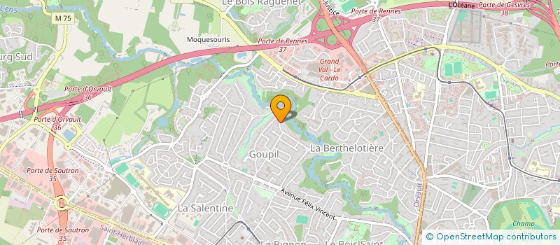localisation de l'entreprise TOUS GROS DEMAIN à ORVAULT