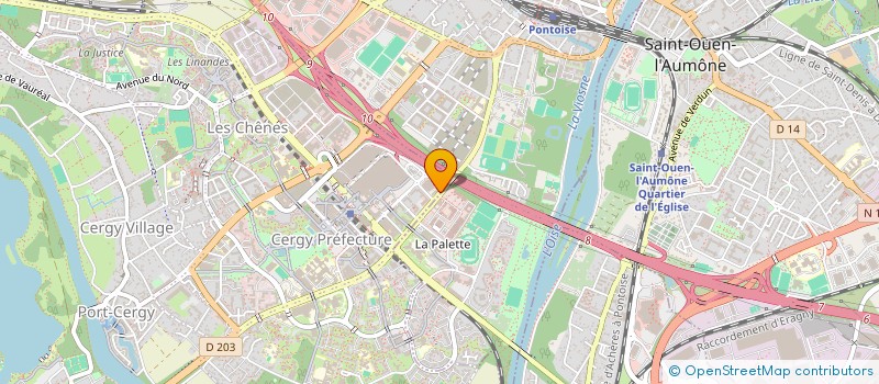 localisation de l'entreprise TOUS IMPLIQUES DANS LE COLLECTIF DU TRIBUNAL ADMINISTRATIF DE CERGY  CERGY